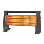 دفاية كهربائية من اكاي، 3 شمعات، لون أسود، AK-2820